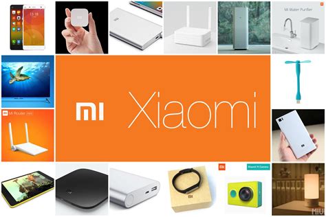 xiaomi products.